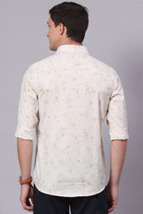 FAWN FLORAL PRINTED