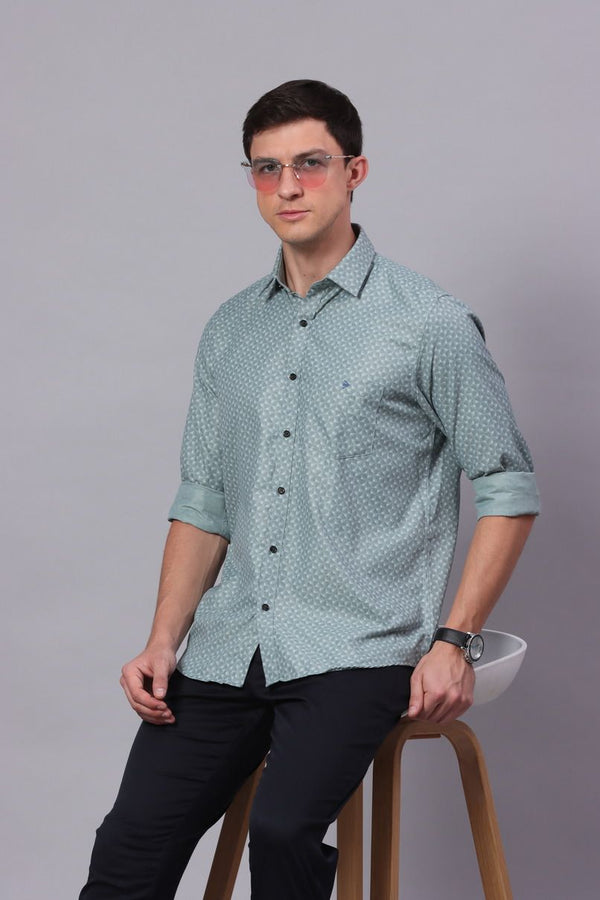 CLASSIC GREEN PRINTED