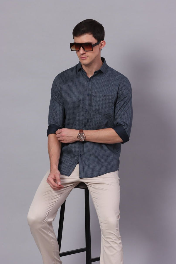 GREY PRINTED