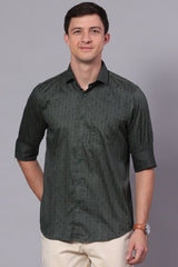 FLORAL GREEN PRINT