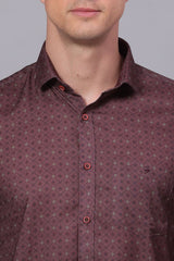 BROWN PRINTED