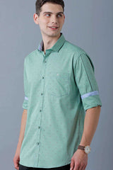 Mild Green Print