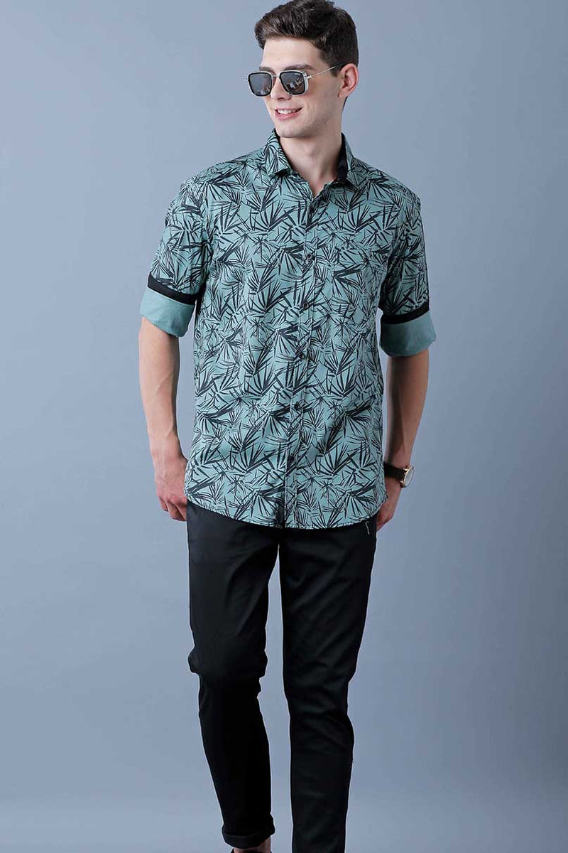 Wild Green Print