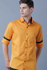 Mustard Yellow Print