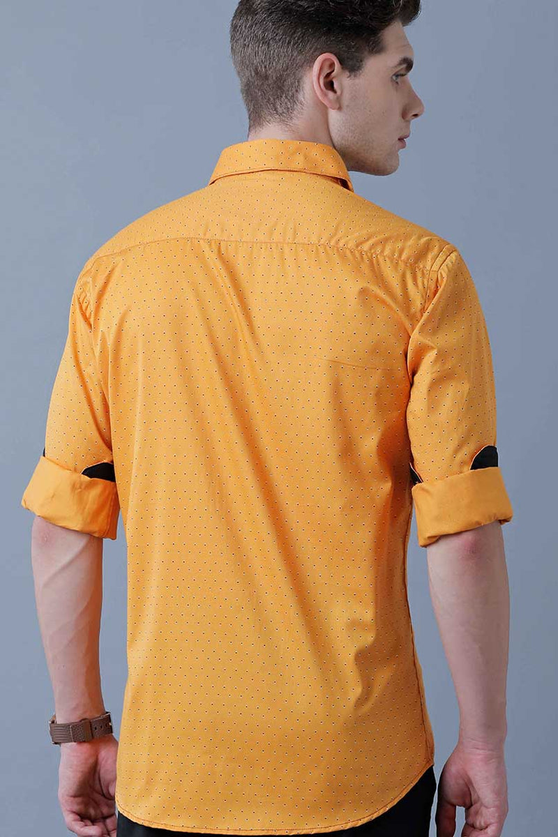 Mustard Yellow Print