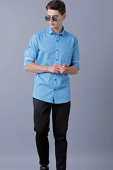 Cool Blue Print