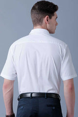 Pure White Formal - Half Sleeve
