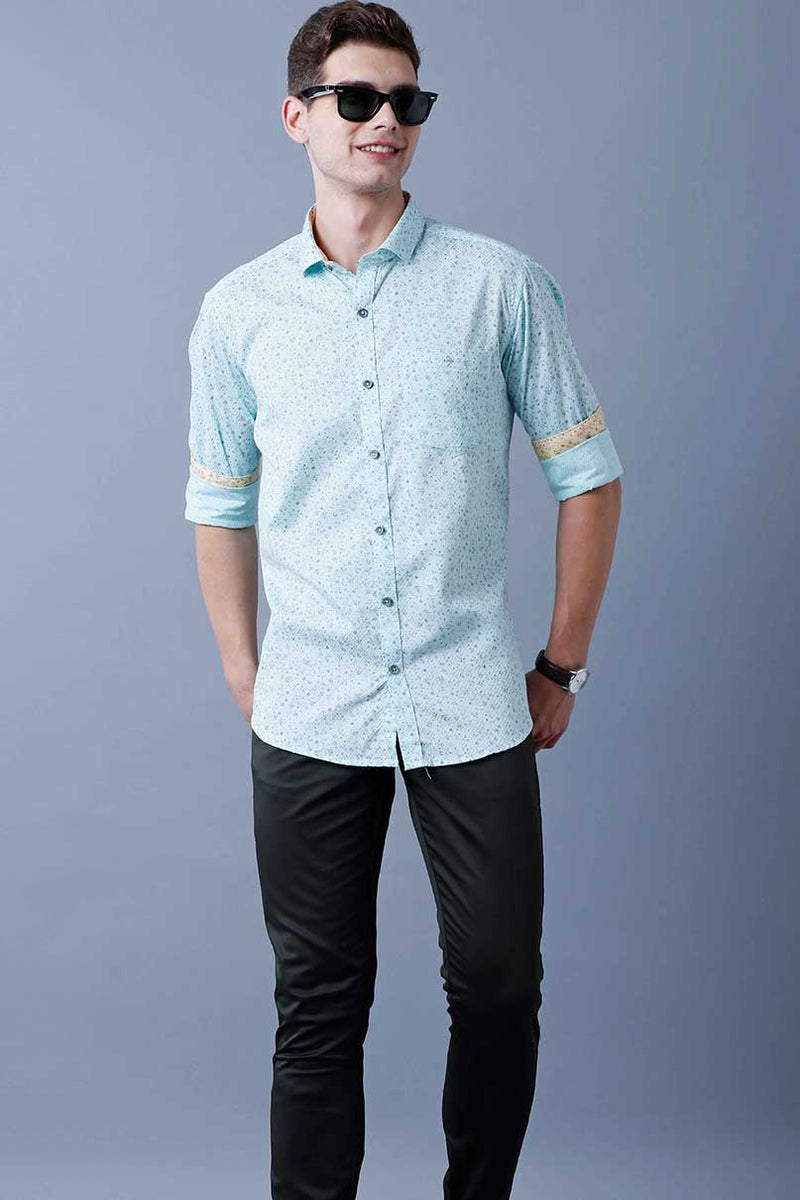 Sky Blue Print