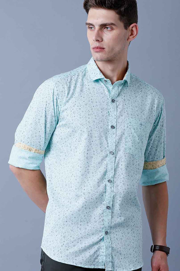Sky Blue Print