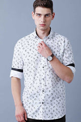 Classic White Print