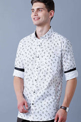 Classic White Print