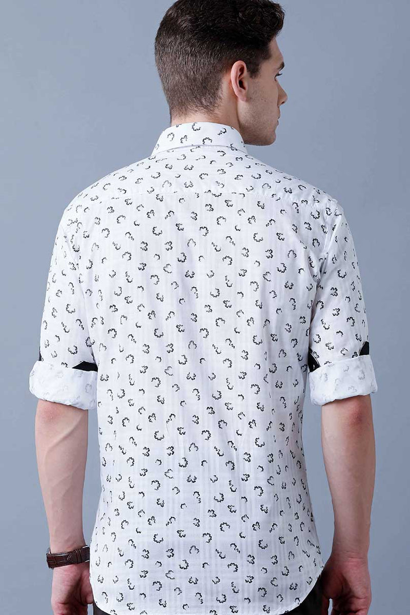 Classic White Print