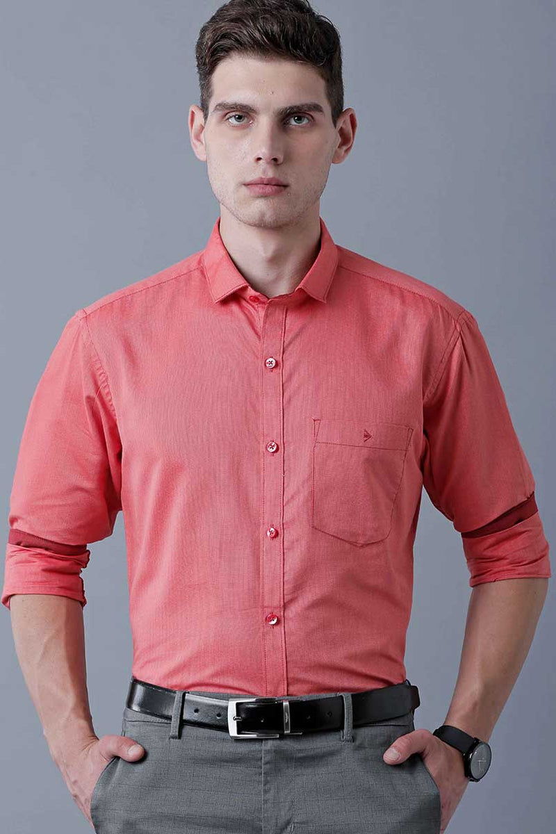 Peach Pink Solid