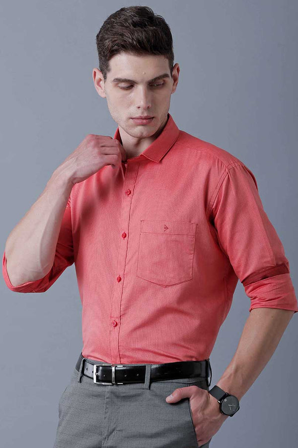 Peach Pink Solid