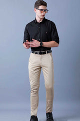 Black Formal Stripes