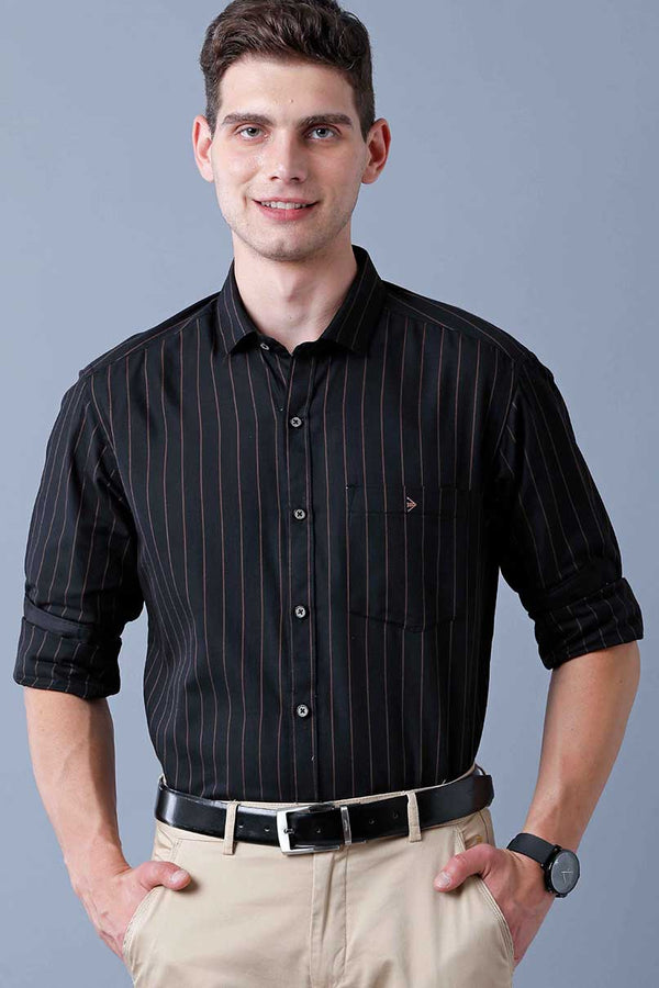 Black Formal Stripes