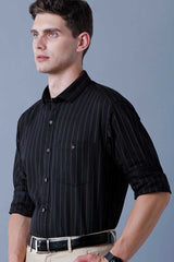 Black Formal Stripes