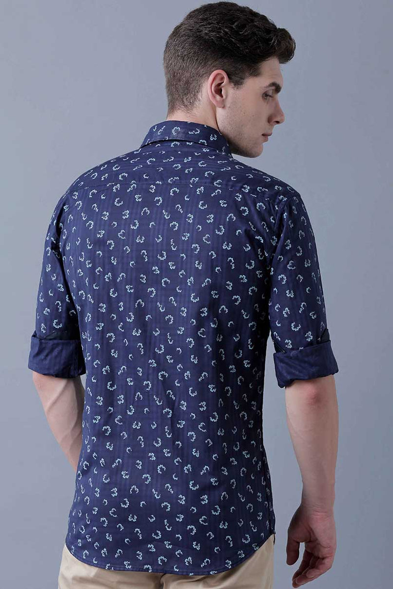 Classic Navy Print