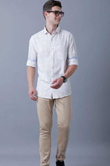 Classy White Checks