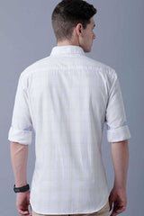 Classy White Checks