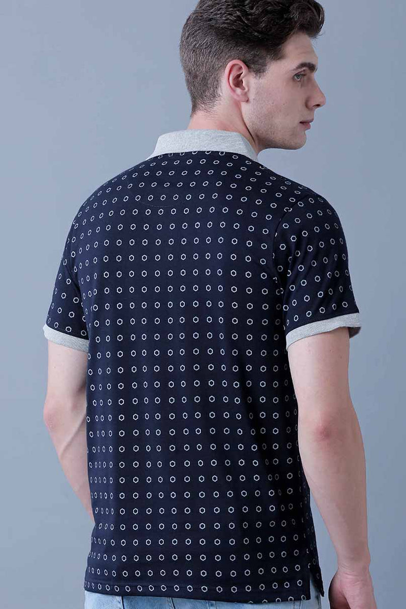 Classy Navy Polo T-Shirt