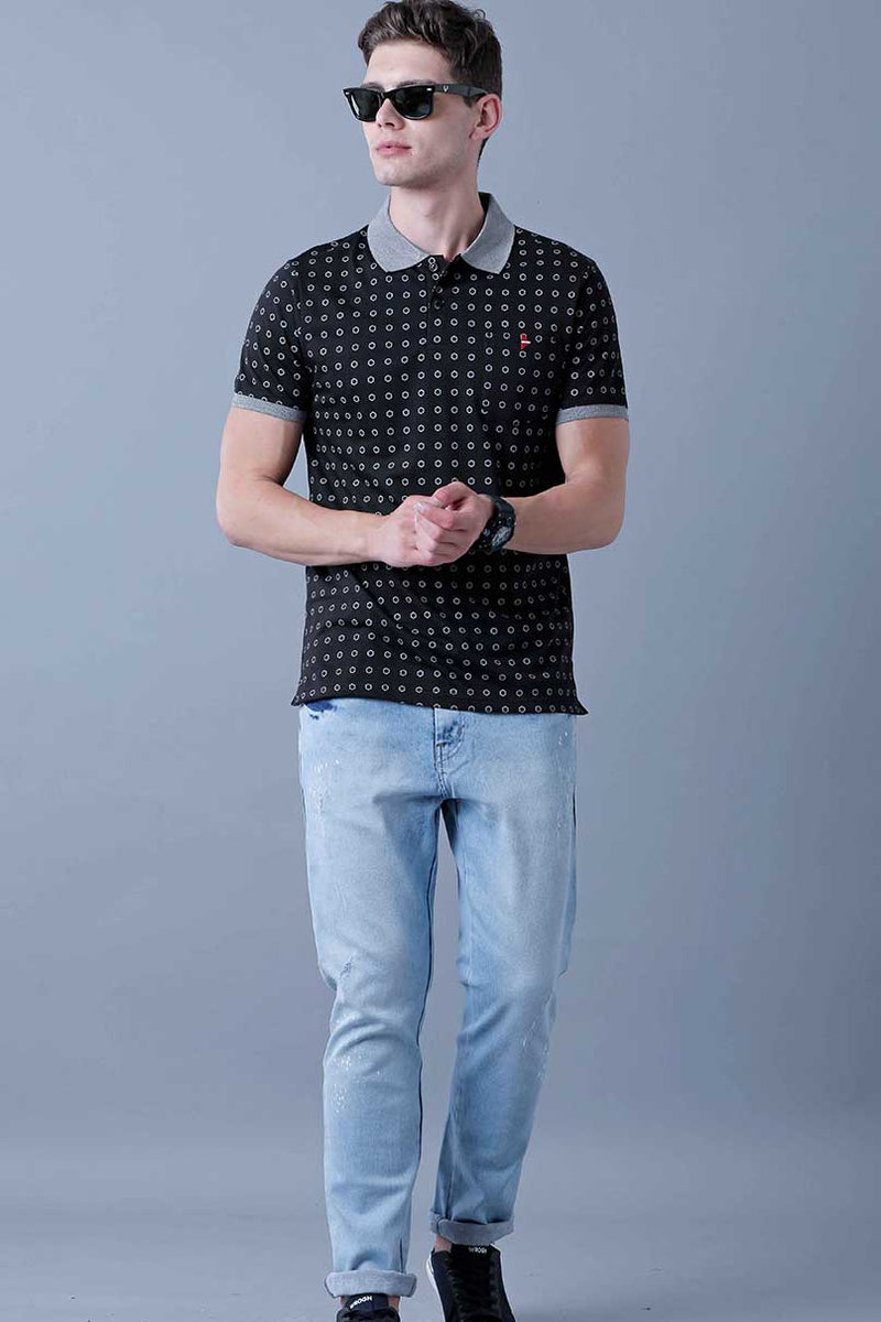 Classy Black Polo T-Shirt