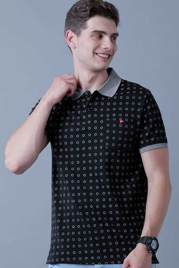 Classy Black Polo T-Shirt