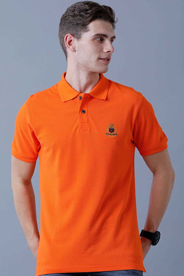 Bright Orange Polo T-Shirt