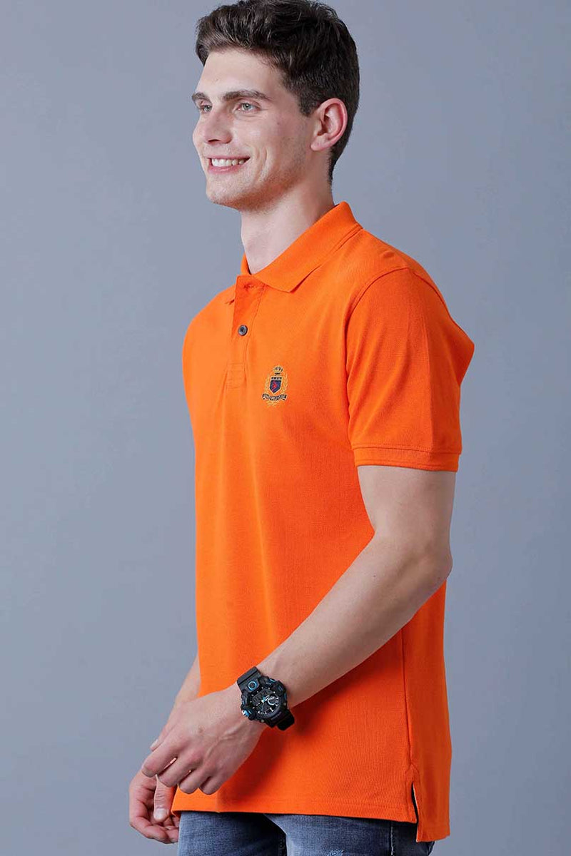 Bright Orange Polo T-Shirt
