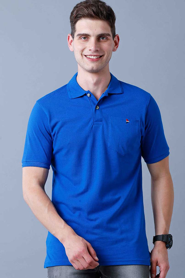 Ink Blue Polo T-Shirt