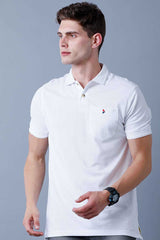 Pure White Polo T-Shirt