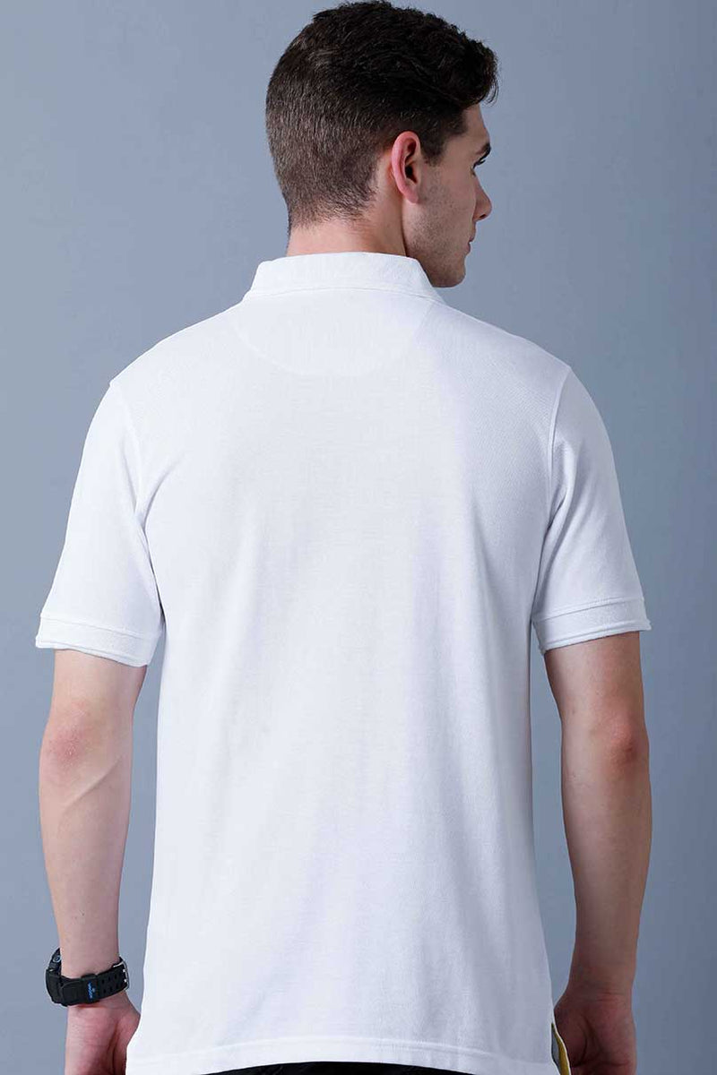 Pure White Polo T-Shirt