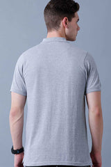 Grey Polo T-Shirt