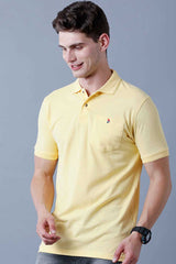 Bright Yellow Polo T-Shirt