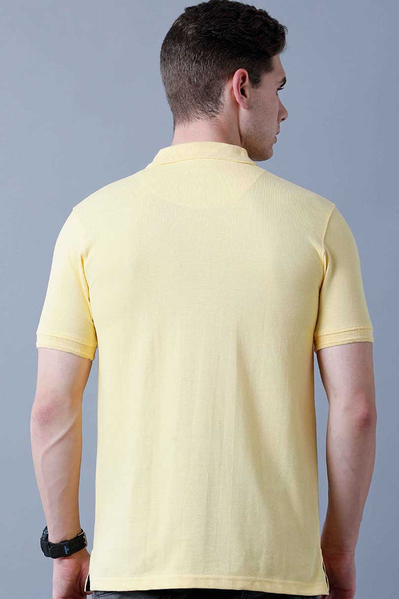 Bright Yellow Polo T-Shirt