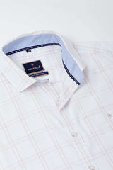 Classy White Checks