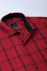 Cherry Red Checks
