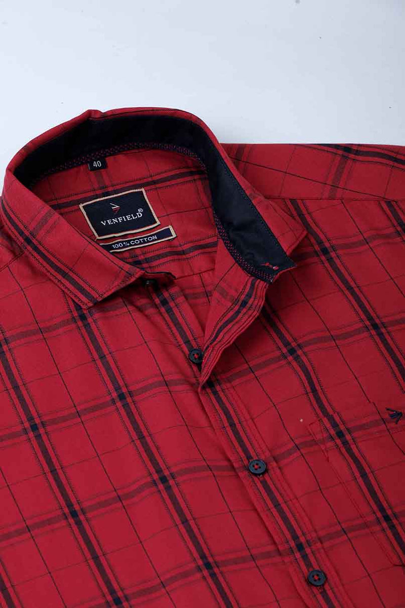 Cherry Red Checks