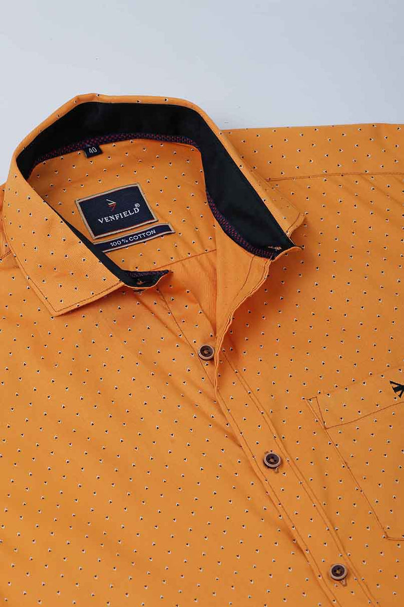 Mustard Yellow Print