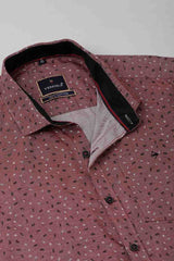 Maroon Print