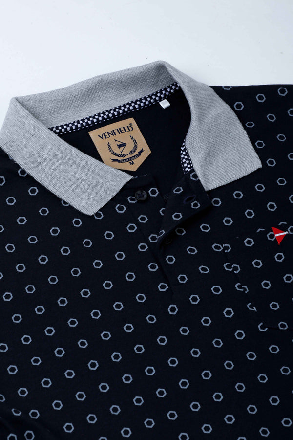 Classy Navy Polo T-Shirt