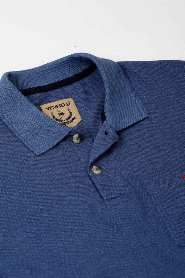 Cool Blue Polo T-Shirt