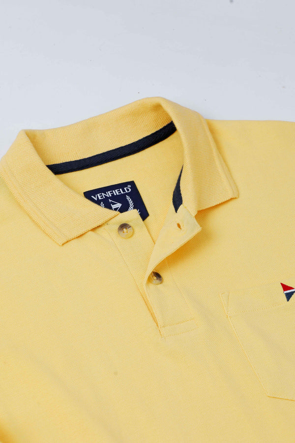 Bright Yellow Polo T-Shirt