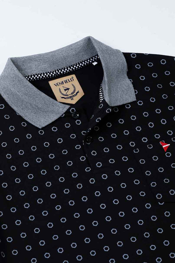 Classy Black Polo T-Shirt