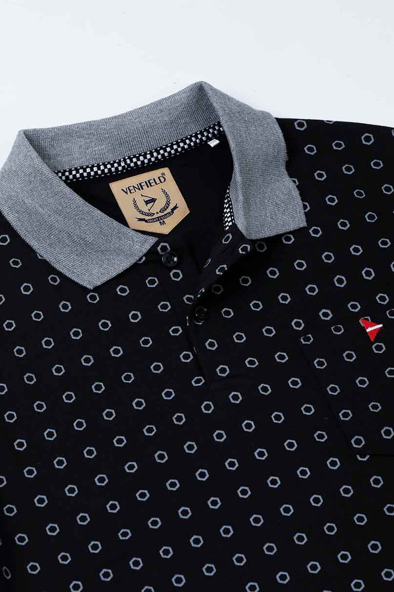 Classy Black Polo T-Shirt